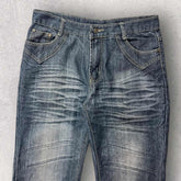 Ice Point Embroidered Jeans - W34 L30